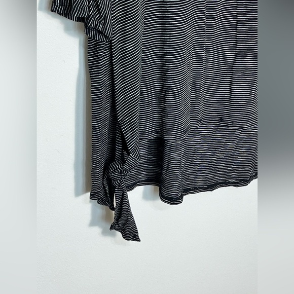 Catherines Boho Embroidered Tunic Blouse Womens  3X Black White Flowy Classic - Picture 4 of 10